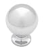 Liberty Hardware PN0239V-CHR-C 30mm Rockefeller Knob