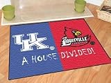 Kentucky Wildcats Louisville Cardinals House Divided Mat