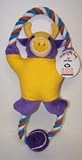 Classic Pet Products Plush, Rope, Canvas and Tennis Ball Bull Dog Toy