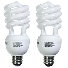 Energy Saving Soft White 3-way Compact Fluorescent CFL Light Bulb - 12 20 26W - 3000K -... by Satco