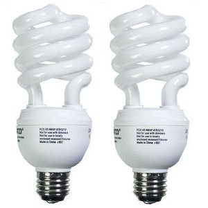 Energy Saving Soft White 3-way Compact Fluorescent CFL Light Bulb - 12 20 26W - 3000K -... by Satco