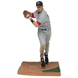  : MLB Series 9 Figure: Nomar Garciaparra with Gray Boston Red Sox Jersey
