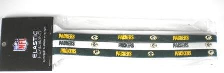 Green Bay Packers Elastic Headband - 3 Pack
