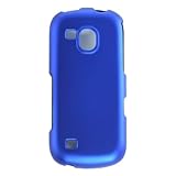 Premium Crystal Rubber Case for Samsung I400 Continuum / Blue