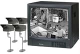 WISECOMM OW1404Q 14 B&W Quad Observation System With 4 Cameras