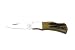 Bear & Son 540 2 1/2 Inch Genuine India Stag Bone Mini Executive Lockback Knife