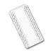 Silver-plated & Rhodium Patterned Edge Hinged Money Clip