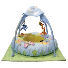 Childrens Toyshop   : Tomy Winnie The Pooh 100 Acre Wood Inflatable Play Gym
