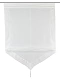 Home fashion 82260-801 Raffrollo / Voile / 140 x 60 cm