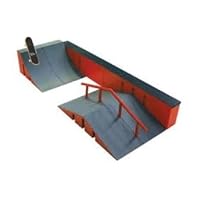 Tech Deck Sheckler Warehouse - Ramp with Rail