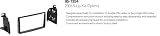 METRA 95-7324 KIA OPTIMA 2006-UP RADIO INSTALLATION KIT