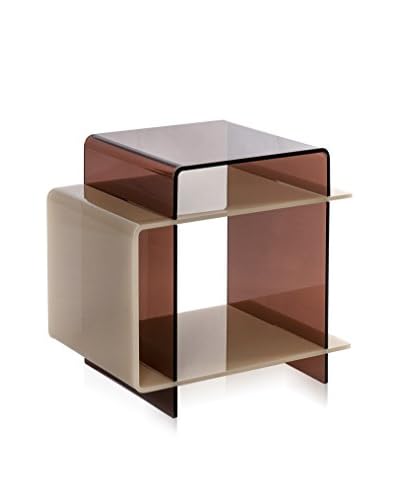 Iplex 70’S Tavolino/Comodino Marrone