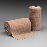 3M Coban Self Adherent Wrap - 3M Coban Wrap - 1" x 5 yds Tan - Case of 30 - MMM1581MMM1581_cs