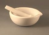 Buy Mortar & Pestle, Porcelain - large by Science, Art and More