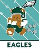 Philadelphia Eagles 36x46 Baby Triple Woven Jacquard Throw