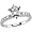 Polished 14k White-gold 1 3/4 CTTW Round Moissanite Engagement Ring Size 06
