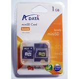 ADATA miniSD�J�[�h 1G SD�J�[�h�ϊ��A�_�v�^�t