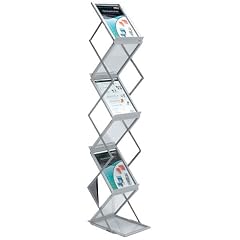 Deflecto Prospektst�nder zusammenfaltbar/DE36100 silber
