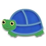 Melissa & Doug -Scootin Turtle Divided Plate
