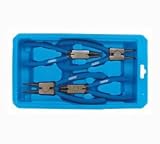 4 Piece internal & External Circlip Plier Set