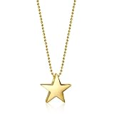 Alex Woo Little Princess 14k Yellow Gold Star 