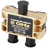 Two Gigahertz Low-Loss RF Splitters for TV and Satellite MKII - 2 Way 2 GigaHertz RF Splitter