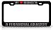 MY HEART BELONGS TO A FINANCIAL ANALYST Occupation Metal Auto License Plate Frame Tag Holder, Black/Silver