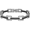 Stainless Steel Polished Bracelet- 8.5'' long