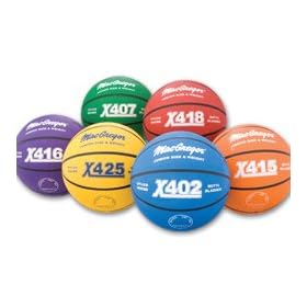 Multicolor Basketballs Junior Size Multicolor Basketballs - Junior Size (EA)