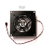 Coolerguys Cabcool801 Single 80mm Fan Cooling kit for Cabinet & Home Theaters.