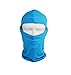 Motorcycle Cycling lycra Balaclava Full Face Mask For Sun UV Protection - Blue