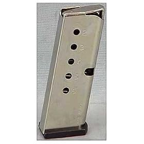 North American Arms Mag 380ACP 6Rd Stainless Guardian - Magazines by 