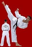 Tae Kwon Suit-WTF-White Lapels Size 5/180
