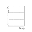 Ultra Pro 9-Pocket Trading Card Pages - Platinum Series (100 Pages)
