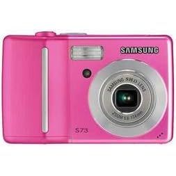 Samsung S73 7.2 Mega Pixels Digital Camera 3x Optical Zoom with Advanced Shake Reduction (Pink) by 