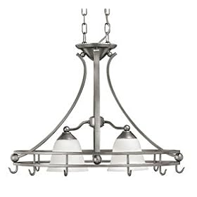 Hinkley Lighting 4654OB Pot Rack 3 Light Chandelier - Bolla Olde Bronze Contemporary Lights