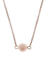 Silver One Gargantillas Esencia Perla Oro Rosa