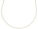 14k Yellow Gold Light Rope Chain Necklace, 18"