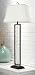 Tall Crystal Drop Table Lamp Iron K Cord 2-Way Dark B 15 X 10 X 39