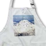 Mount Ranier as few from a jet place as it nears Seattle.Mount Ranier National Park, Washington - Waist Apron With Pockets