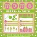 Mom's Make-a-Note Family Organizer 2010 Standard Wall Calendar