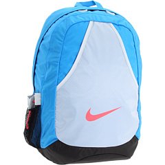 NIKE Rucksack VARSITY GIRL, blue glow/aura/solar red, 46 X 33 X 15 cm, 23 Liter, BA3351-46 Preisvergleich