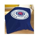 Rangers Fc Fleece Blanket, Blue, 130 X 180 Cm