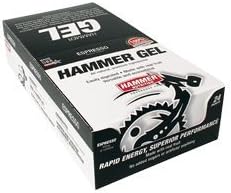 Hammer Gel Rapid Energy Fuel, Single Gel Pouch, 24-Pack Box, Espresso by Hammer