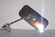 Chrome Rectangle Mirror All Chrome Bike Bicycle