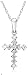 10k Choice of White or Yellow Gold Diamond Cross Pendant (.13 cttw, I-J Color, I3 Clarity)