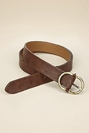 Oval Buckle Belt