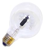 3-5 watt 120 volt G25 Globe Medium Screw (E26) Base Happy Birthday Incandescent Light Bulb