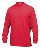 Badger Sport Men's Long Sleeve Mock Turtleneck T-Shirt. 9655