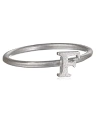 Dogeared "A~Z" Little Initial F Ring